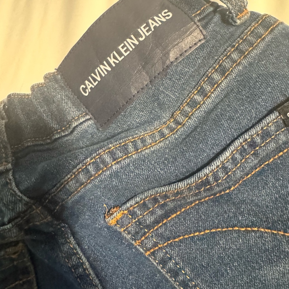 Calvin Klein Denim Jeans in Classic Blue